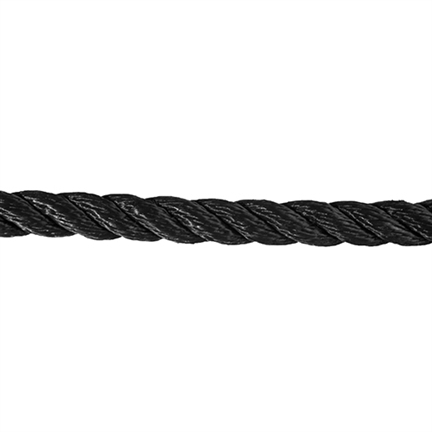 PP multi zwart, rollen 220 meter