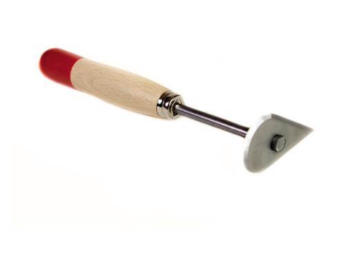 Peervormige schrapper