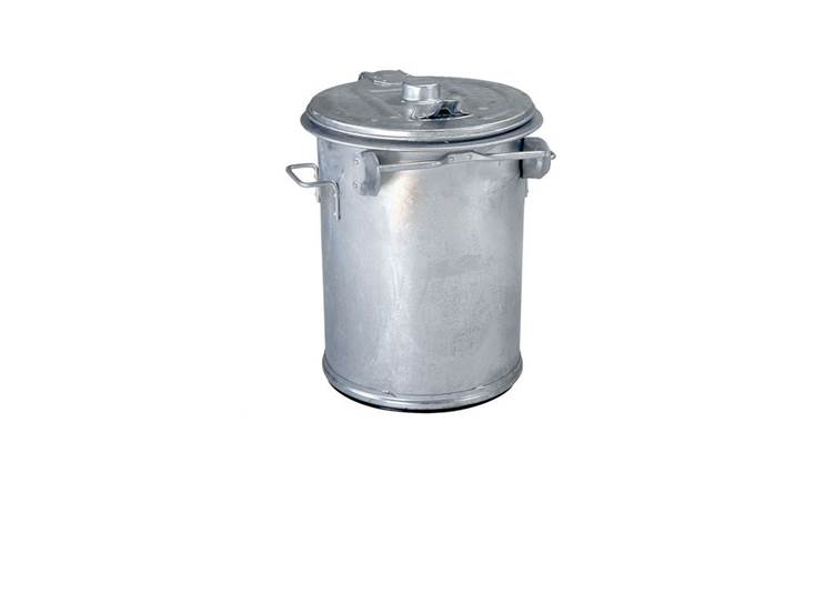 Staalverzinkte Vuilnisbak 70 liter