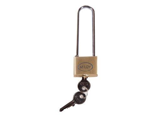 Hangslot met extra lange beugel