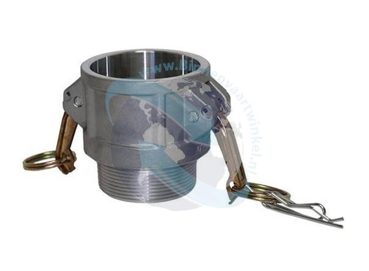 Camlock Koppeling RVS Buitendraad