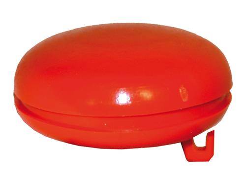 Platte mastkop van hout