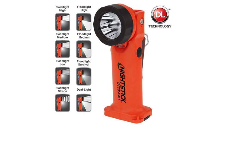 Nightstick Intrant Duo Hoeklamp ATEX Zone 0