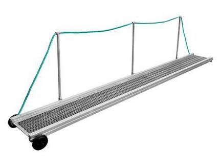 Drijfplank met spec. Antislip rooster S.I.
