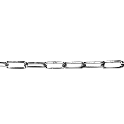 Ketting lange schalm; RVS-316