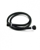 Gaskoppelslang zwart rubber 50CM