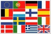 EU + 15 landenvlag
