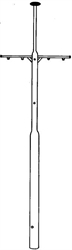 Ronde lantaarnmast